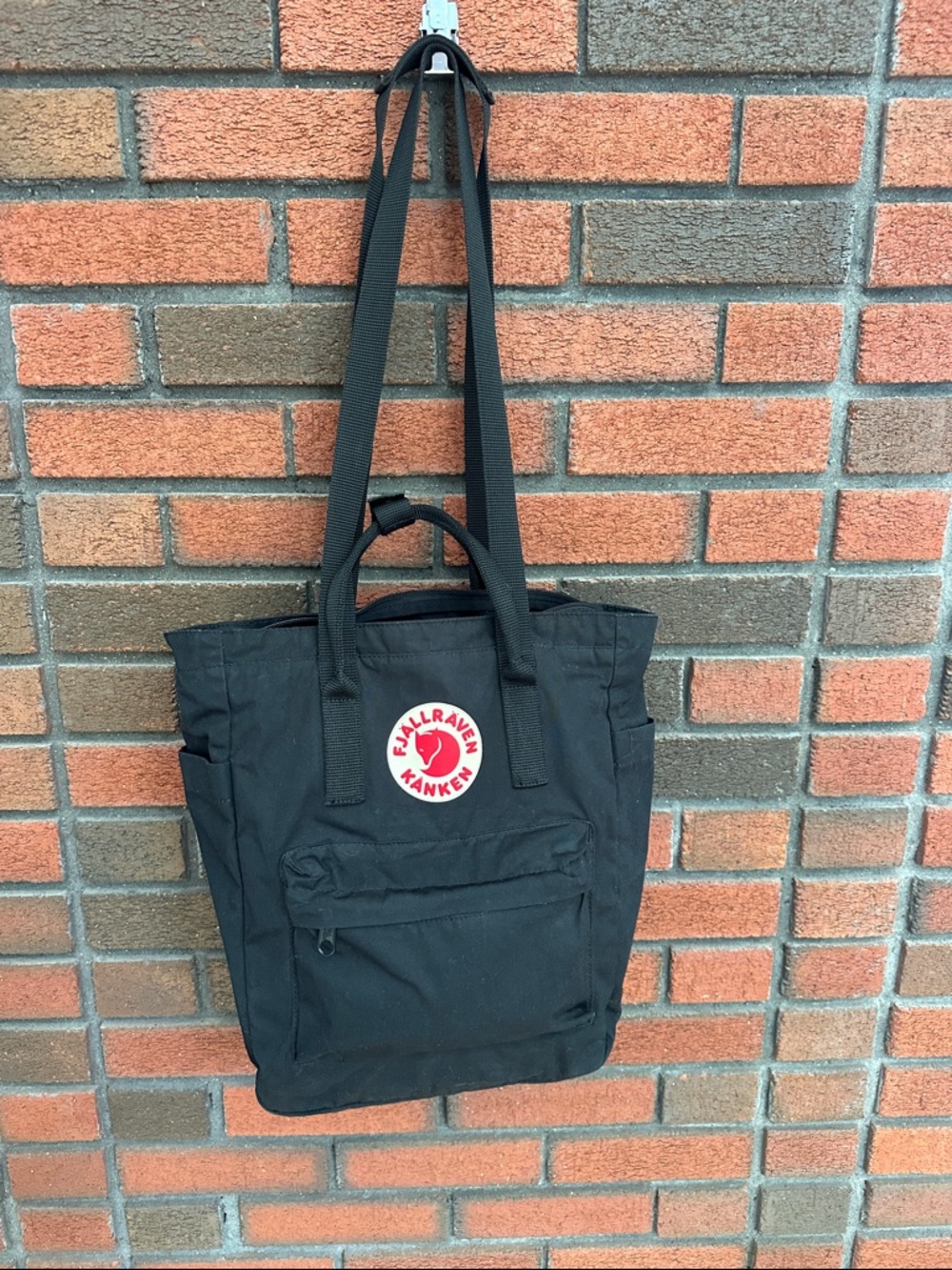 Fjallraven Kanken Black Tote Backpack - - Picture 2 of 8